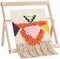 16.5" L x 15.7" Weaving Wooden Loom Kit Ideal for Kids, Beginners